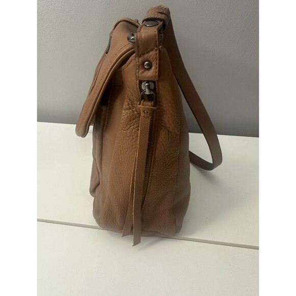 Aimee Kestenberg Leather Shoulder Bag Fifth Avenue Chestnut Crossbody NWOT - Picture 8 of 9